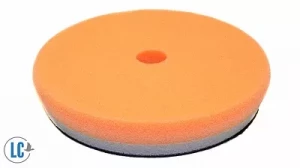 Полировальный диск поролон средне-режущий polishing heavy duty orbital pad оранжевый 155mm